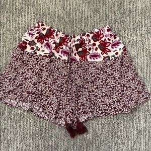 NWOT Floral Shorts